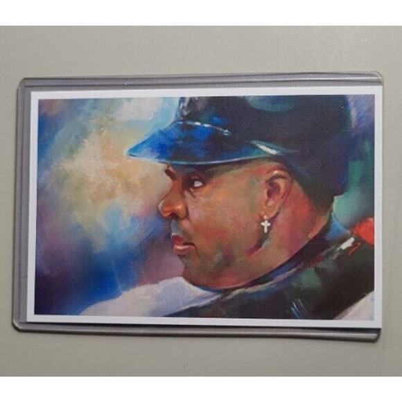 Barry Bonds Postcard LIMITED FIRST DAY EDITION BUCK PAULSON ARTOBILIA COLLECTION - Picture 1 of 7